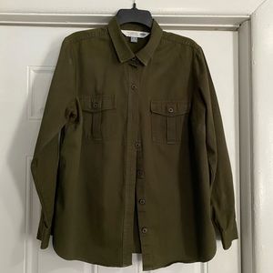 Womens old navy button down shirt
